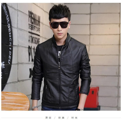 ÁO KHOÁC DA NAM LÓT LÔNG -NÂU