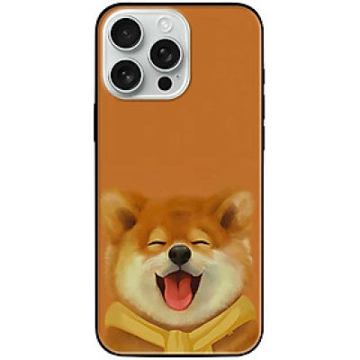 Ốp lưng cho iPhone 14 - iPhone 14 Plus - iPhone 14 Pro - iPhone 14 Pro Max - Cún Cười - Hàng Chính Hãng