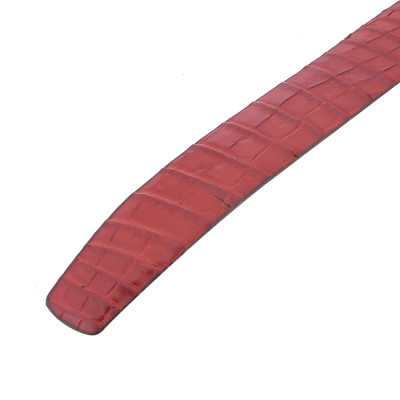 HC4228-29-30-31 - Thắt lưng nam da cá sấu Huy Hoàng gai bụng 4P đầu kim màu đen, nâu đỏ, vàng bò, nâu đất