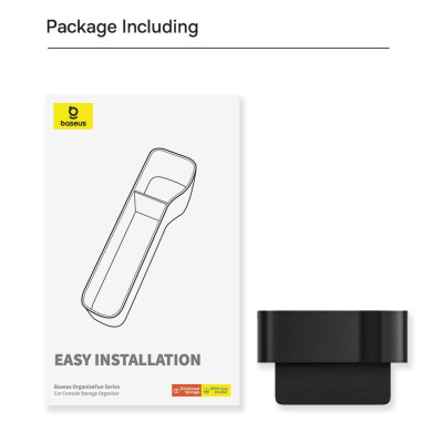 Hộp Đựng Đồ Ô Tô Xe Hơi Baseus OrganizeFun Series Car Console Storage Gắn Khe Ghế Bọc Da Pu Cao Cấp - Hàng Chính Hãng
