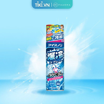 Xịt Phun Sương Mát Lạnh Sâu Tức Thì Ice Non Hakugen Earth Hương Xà Bông Nhật Bản (330ml/Chai)