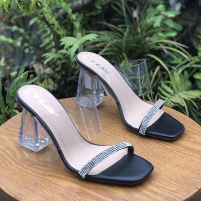 Sandal cao gót quai trong hot trend trẻ trung năng động 21288