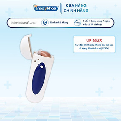 Máy trợ thính siêu nhỏ lỗ tai, bút sạc di động Mimitakara (JAPAN) UP-6SZX