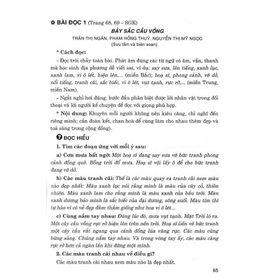 Sách - Giúp Em Học Tốt Tiếng Việt Lớp 3 - Tập 1 - Bám Sát SGK Cánh Diều - Hồng Ân