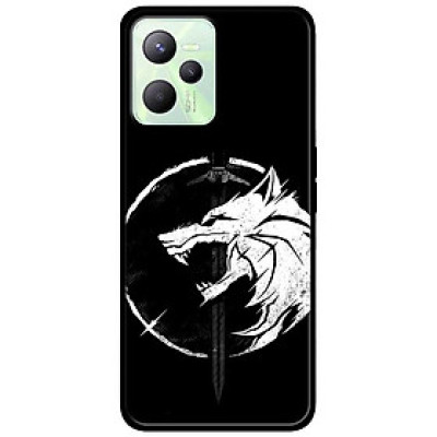 Ốp lưng dành cho Realme C35 mẫu Kiếm Sói Trắng