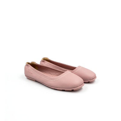 Giày Búp Bê Nữ Hồng Trơn TOMOYO TMW20408