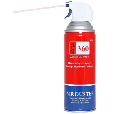 Bình Xịt Bụi Khí Nén Air Duster Vệ Sinh Máy Tính Laptop DRU - Hàng Chính Hãng