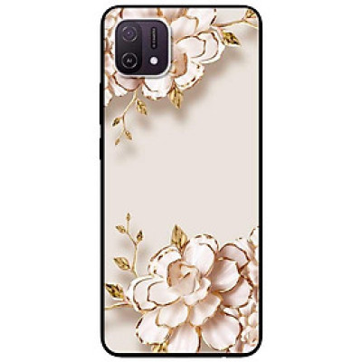 Ốp lưng dành cho Oppo A16K - Oppo A36 / A76 - Oppo Reno 7z 5G mẫu Tranh Hoa Nền Trắng