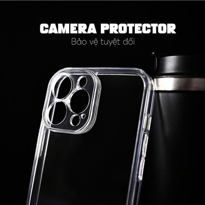 Ốp Lưng Chống Sốc Bảo Vệ Camera Cho iPhone 16, 16 Plus, 16 Pro, 16 Pro Max Likgus Camshield  Thiết Kế Trong Suốt, Chống Ố Vàng, Hàng Nhập Khẩu