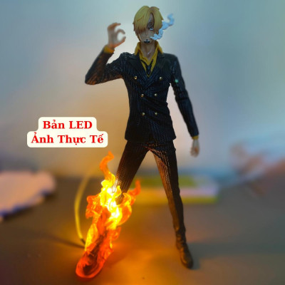 Mô Hình Sanji Chân Đen 33Cm Dáng Cao - Mô hình One Piece Cao Cấp, Figure Mô Hình Anmie One Piece Luffy Vua Hải