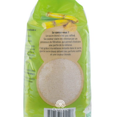 Đường mía thô hữu cơ hạt nhỏ Markal 1kg