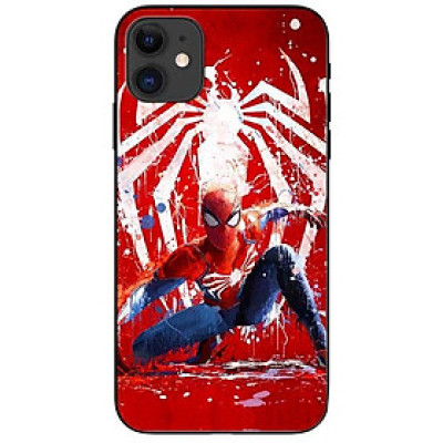 Ốp lưng dành cho Iphone 12 Mini mẫu Người Nhện Trắng