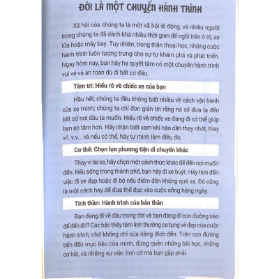 Tự Chăm Sóc Cuộc Sống - Hướng Đi Cuộc Đời - Vanlangbooks