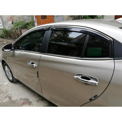 Nẹp viền chân kính, viền cong kính cho xe Toyota Vios 2019-2022