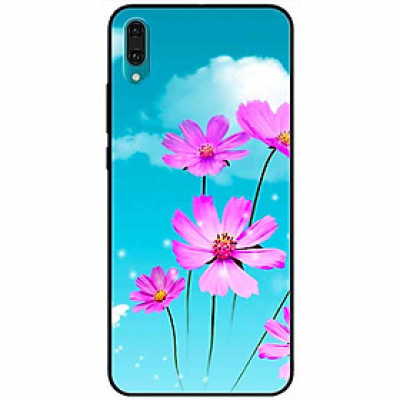Ốp lưng dành cho Huawei Y7 Pro 2019 mẫu Hoa Tím Bầu Trời