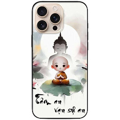 Ốp lưng dành cho Iphone 16 - 16 Plus - 16 Pro - 16 Pro Max - Chú Tiểu Sự An - Hàng Chính Hãng