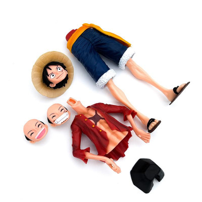 Mô Hình Luffy 3 Mặt Biểu Cảm 27CM  Mô hình One Piece Cao Cấp, Figure Mô Hình Anmie One Piece Luffy Vua Hải Tặc