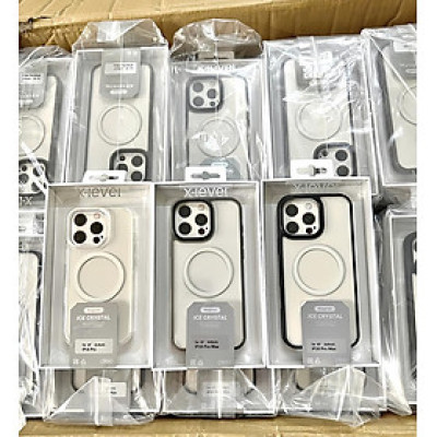 Ốp lưng dành cho iPhone 16 Pro Max, iPhone 16 Pro hiệu X-Level lưng trong viền dẻo màu không ố chống sốc, hỗ trợ sạc không dây cao cấp - Hàng chính hãng.