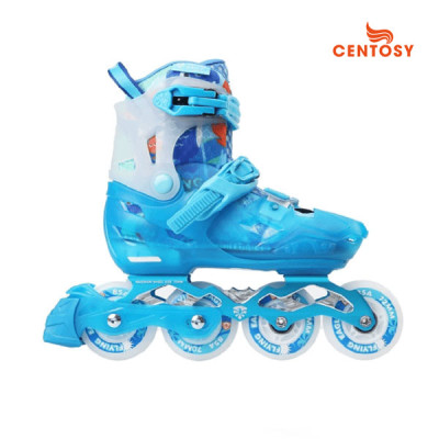 [ Tặng Kèm Full Bộ Phụ Kiện Patin] Giày Patin Bánh Đèn Siêu Sáng Cho Trẻ Em Flying Eagle L8