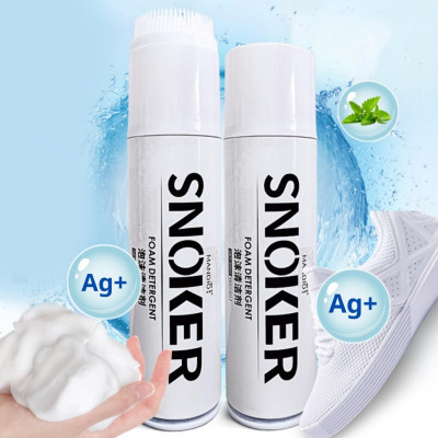 Chai xịt bọt tuyết vệ sinh giày dép tẩy trắng Snoker - Hàng chính hãng