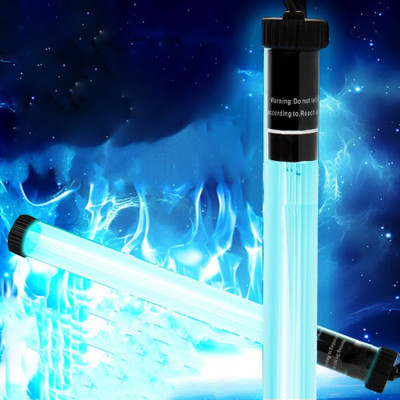 Đèn UV 75W Bóng Kép chất lượng cao, diệt tảo, diệt khuẩn cho bể cá, hồ cá, hồ thủy sinh siêu sạch ( Trắng)