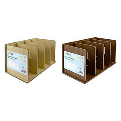 Giá đỡ tài liệu 4 ngăn gỗ Enter KG504 360x166x166mm