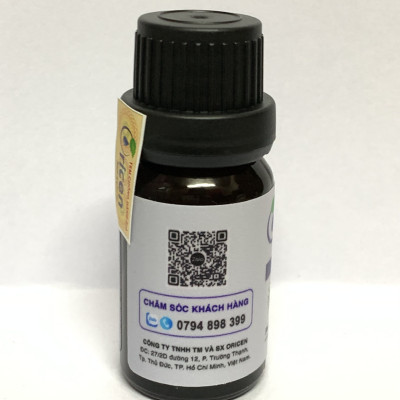 Combo Tinh Dầu Thảo Mộc Oricen 3 chai 10ml - Quế + Trầm Hương + Hoa Lài