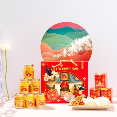 Yến Sào Chưng Đông Trùng Hạ Thảo Nhân Việt 30% Yến