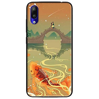 Ốp lưng dành cho Vsmart Start mẫu Chép Bên Cầu