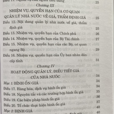 Luật Giá