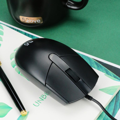 Chuột uFound U-68 có dây cho văn phòng doanh nghiệp hỗ trợ USB 1200DPI 