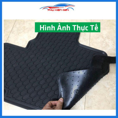 Lót sàn ô tô cao su Attrage 2015-2016-2017-2018-2019-2020-2021-2022 không mùi chống trơn trượt