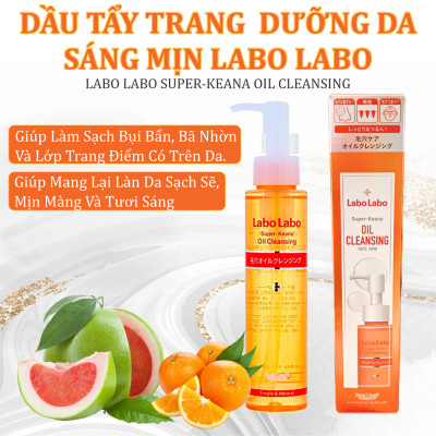 Dầu Tẩy Trang Sạch Sâu Labo Labo Super Keana Oil Cleansing 110 mL