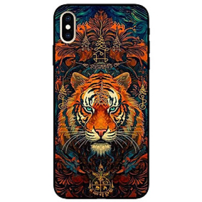 Ốp lưng dành cho Iphone X - Xs - Xs Max - XR - 11 - 11 Pro Max - Hổ Hoa Tài Lộc - Hàng Chính Hãng