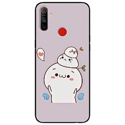 Ốp lưng dành cho Realme C3 mẫu Ba Bé Bánh Bao