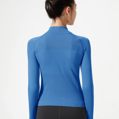 Áo khoác Croptop isoblox quảng châu Xanh Dương Không Nón