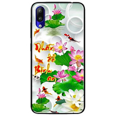 Ốp lưng dành cho Vsmart Start mẫu Thư Pháp Nhẫn Bình An