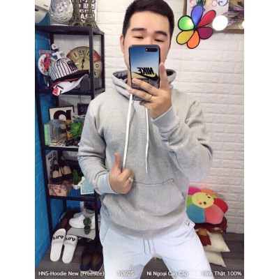 Áo khoác nam nỉ chống nắng Hoodie Trơn - A232