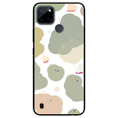 Ốp lưng dành cho Realme C21Y - Realme C25Y mẫu Mây Xanh Lam