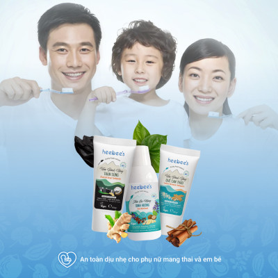 Nước Súc Miệng Thảo Dược Thuần Chay Chiết Xuất Đinh Hương Sạch khuẩn, Thơm Mát 150ml