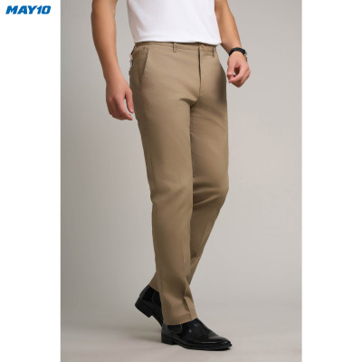 Quần kaki nam May 10 không ly mã 020124264KL 2KD