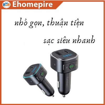 Tẩu Sạc cho Ô Tô Earldom M52- Hàng chính hãng - NPP Ehomepire