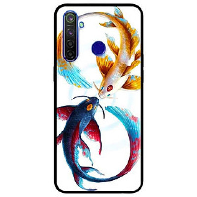 Ốp lưng dành cho Realme 6i mẫu Cá Chép Xanh Vàng