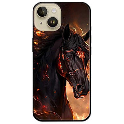Ốp lưng cho IPhone 15 - 15 Plus - 15 Pro - 15 Pro Max - 16 - 16 Plus - 16 Pro - 16 Pro Max - Ngựa Xích Thố - Hàng Chính Hãng
