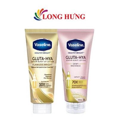 Combo Sữa dưỡng thể ban ngày Vaseline (330ml) + Sữa dưỡng thể ban đêm Vaseline (300ml) - Hàng chính hãng