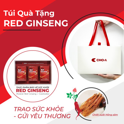 Set Quà Tặng Red Ginseng Hồng Sâm Hàn Quốc Hỗ Trợ Tăng Đề Kháng (3 Hộp x 1 Set)