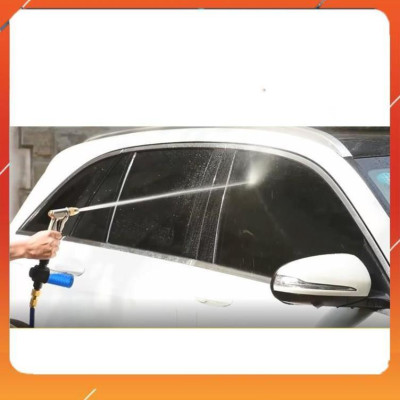️Evoucher Bộ dây vòi xịt nước rửa xe,tưới cây ,tăng áp 3 lần,loại 3m,5m 206236 đầu đồng,cút,nối nhựa vàng+  móc khoá
