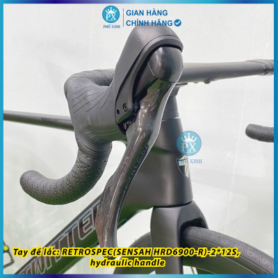 Xe đạp Twitter R10 Pro RS-24S FULL 6 món Carbon Đen Nhám