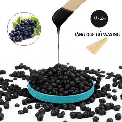 SÁP WAX TẨY LÔNG NÓNG CAO CẤP Giúp Da Láng Mịn, An Toàn, Lành Tính, Không Đau - Phù hợp mọi loại da, Hiệu quả wax tẩy lông nách, wax tẩy lông các vùng, bikini, wax lông tại nhà, tẩy da chết - Tặng que gỗ chà sáp