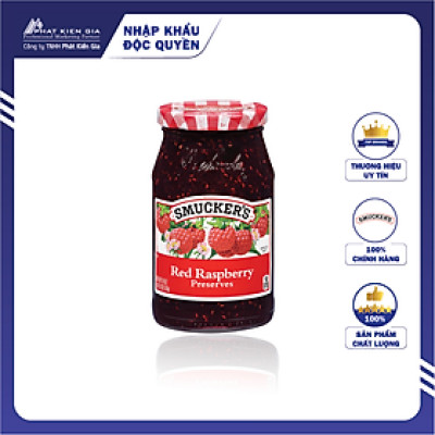 Mứt Mâm Xôi Đỏ Smucker
